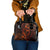 Polynesian Turtle Valentine Shoulder Handbag You And Me Orange Hibiscus Heart LT01 One Size Orange - Polynesian Pride