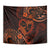 Polynesian Turtle Valentine Tapestry You And Me Orange Hibiscus Heart LT01 - Polynesian Pride