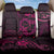 Polynesian Turtle Valentine Back Car Seat Cover You And Me Pink Hibiscus Heart LT01 One Size Pink - Polynesian Pride