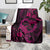 Polynesian Turtle Valentine Blanket You And Me Pink Hibiscus Heart LT01 - Polynesian Pride