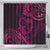 Polynesian Turtle Valentine Shower Curtain You And Me Pink Hibiscus Heart LT01 - Polynesian Pride