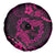 Polynesian Turtle Valentine Spare Tire Cover You And Me Pink Hibiscus Heart LT01 - Polynesian Pride