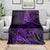 Polynesian Turtle Valentine Blanket You And Me Purple Hibiscus Heart LT01 - Polynesian Pride