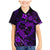 Polynesian Turtle Valentine Family Matching Mermaid Dress and Hawaiian Shirt You And Me Purple Hibiscus Heart LT01 Son's Shirt Purple - Polynesian Pride