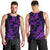 Polynesian Turtle Valentine Men Tank Top You And Me Purple Hibiscus Heart LT01 - Polynesian Pride