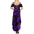 Polynesian Turtle Valentine Summer Maxi Dress You And Me Purple Hibiscus Heart LT01 - Polynesian Pride