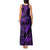 Polynesian Turtle Valentine Tank Maxi Dress You And Me Purple Hibiscus Heart LT01 - Polynesian Pride