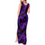 Polynesian Turtle Valentine Tank Maxi Dress You And Me Purple Hibiscus Heart LT01 - Polynesian Pride