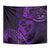 Polynesian Turtle Valentine Tapestry You And Me Purple Hibiscus Heart LT01 - Polynesian Pride