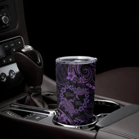 Polynesian Turtle Valentine Tumbler Cup You And Me Purple Hibiscus Heart LT01 - Polynesian Pride
