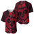 Polynesian Turtle Valentine Baseball Jersey You And Me Red Hibiscus Heart LT01 - Polynesian Pride