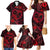 Polynesian Turtle Valentine Family Matching Mermaid Dress and Hawaiian Shirt You And Me Red Hibiscus Heart LT01 - Polynesian Pride