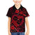 Polynesian Turtle Valentine Family Matching Mermaid Dress and Hawaiian Shirt You And Me Red Hibiscus Heart LT01 Son's Shirt Red - Polynesian Pride