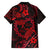 Polynesian Turtle Valentine Family Matching Puletasi and Hawaiian Shirt You And Me Red Hibiscus Heart LT01 - Polynesian Pride