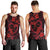 Polynesian Turtle Valentine Men Tank Top You And Me Red Hibiscus Heart LT01 - Polynesian Pride