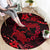 Polynesian Turtle Valentine Round Carpet You And Me Red Hibiscus Heart LT01 - Polynesian Pride