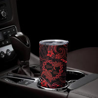 Polynesian Turtle Valentine Tumbler Cup You And Me Red Hibiscus Heart LT01 - Polynesian Pride