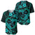 Polynesian Turtle Valentine Baseball Jersey You And Me Turquoise Hibiscus Heart LT01 - Polynesian Pride