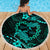 Polynesian Turtle Valentine Beach Blanket You And Me Turquoise Hibiscus Heart LT01 - Polynesian Pride