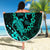 Polynesian Turtle Valentine Beach Blanket You And Me Turquoise Hibiscus Heart LT01 - Polynesian Pride