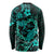 Polynesian Turtle Valentine Long Sleeve Shirt You And Me Turquoise Hibiscus Heart LT01 - Polynesian Pride