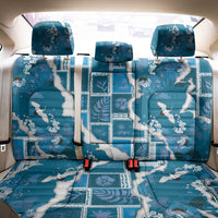 Hawaii Japanese Culture Blue Back Car Seat Cover Spring Cranes Aloha Pattern