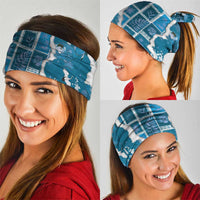 Hawaii Japanese Culture Blue Neck Gaiter Spring Cranes Aloha Pattern LT01 - Polynesian Pride