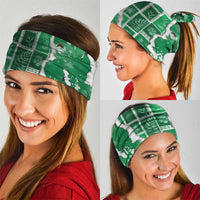 Hawaii Japanese Culture Green Neck Gaiter Spring Cranes Aloha Pattern LT01 - Polynesian Pride