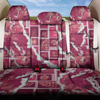 Hawaii Japanese Culture Pink Back Car Seat Cover Spring Cranes Aloha Pattern LT01 One Size Pink - Polynesian Pride