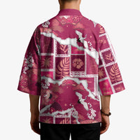 Hawaii Japanese Culture Pink Kimono Spring Cranes Aloha Pattern LT01 - Polynesian Pride