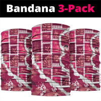 Hawaii Japanese Culture Pink Neck Gaiter Spring Cranes Aloha Pattern LT01 package One Size: 25*50cm Pink - Polynesian Pride