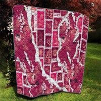 Hawaii Japanese Culture Pink Quilt Spring Cranes Aloha Pattern LT01 - Polynesian Pride