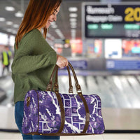 Hawaii Japanese Culture Purple Travel Bag Spring Cranes Aloha Pattern LT01 - Polynesian Pride