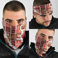 Hawaii Japanese Culture Red Neck Gaiter Spring Cranes Aloha Pattern LT01 - Polynesian Pride