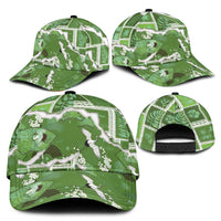 Hawaii Japanese Culture Sage Green Classic Cap Spring Cranes Aloha Pattern LT01 - Polynesian Pride