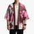 Pink Hibiscus Plumeria Floral Kimono - Polynesian Pride
