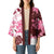 Pink Hibiscus Plumeria Floral Kimono - Polynesian Pride