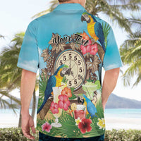 Personalized It's 5 o'clock Somewhere Hawaiian Shirt Hawaiian Tropical Parrots - Polynesian Pride