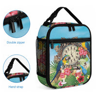 It's 5 o'clock Somewhere Lunch Bag Hawaiian Tropical Parrots LT01 - Polynesian Pride
