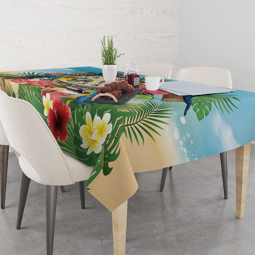 It's 5 o'clock Somewhere Tablecloth Hawaiian Tropical Parrots LT01 - Polynesian Pride