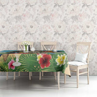 It's 5 o'clock Somewhere Tablecloth Hawaiian Tropical Parrots LT01 - Polynesian Pride