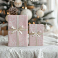 Polynesian Tiare Monstera Soft Pink Wrapping Paper Liquid Style LT01 - Polynesian Pride