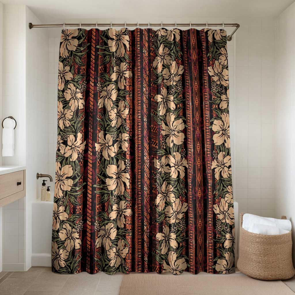 Hawaii Hibiscus Bathroom Set Retro Style - Polynesian Pride