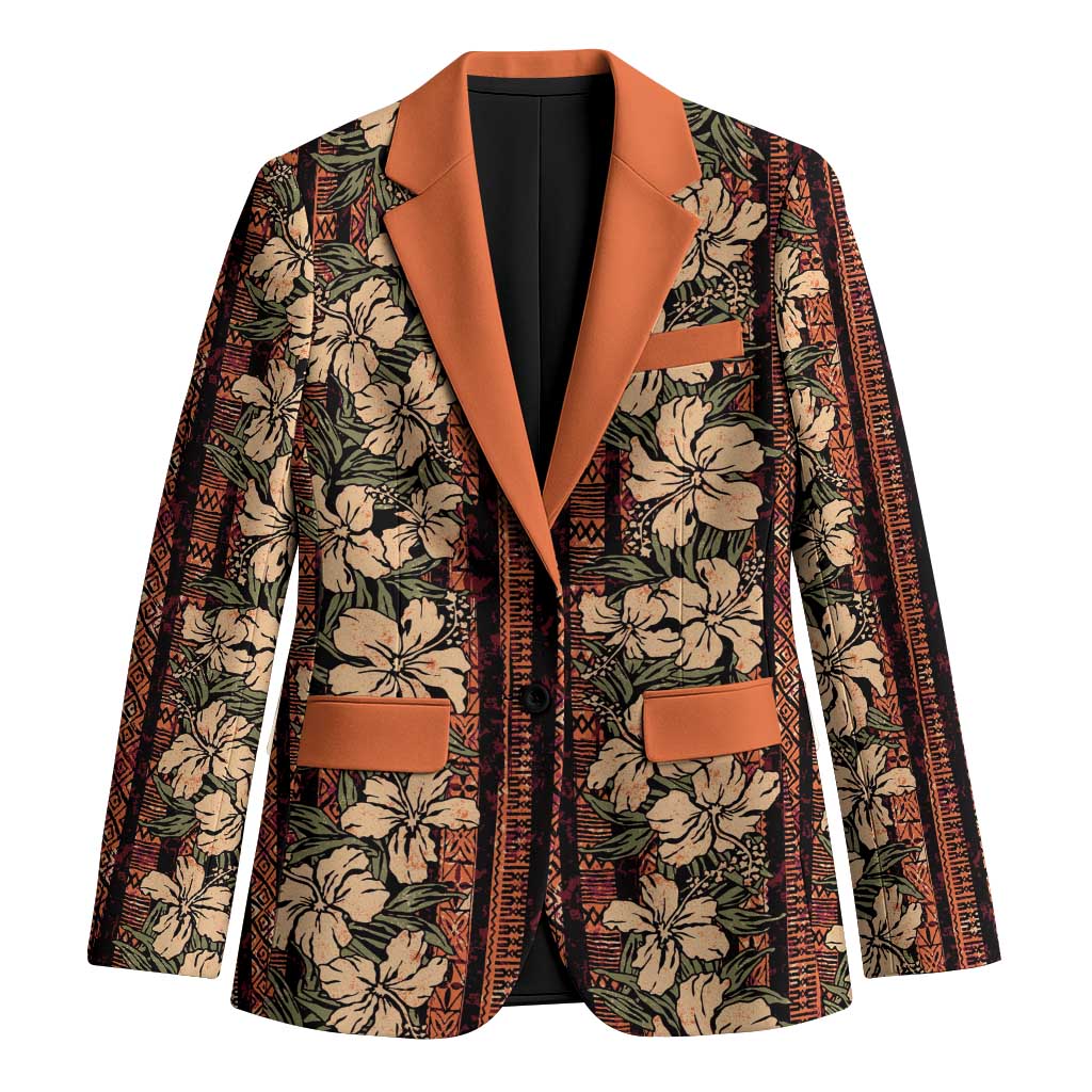 Hawaii Hibiscus Blazer Retro Style - Polynesian Pride