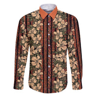 Hawaii Hibiscus Family Matching Puletasi and Hawaiian Shirt Retro Style - Polynesian Pride