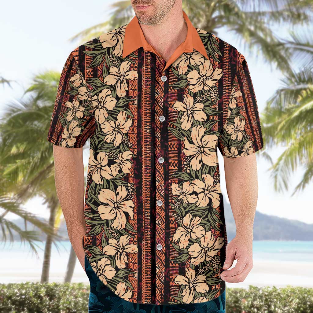 Hawaii Hibiscus Hawaiian Shirt Retro Style - Polynesian Pride