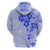 Fiji Masi With Hibiscus Tapa Tribal Hoodie Blue Pastel LT01 - Polynesian Pride