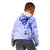 Fiji Masi With Hibiscus Tapa Tribal Kid Hoodie Blue Pastel LT01 - Polynesian Pride