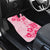 Fiji Masi With Hibiscus Tapa Tribal Car Mats Pink Pastel LT01 - Polynesian Pride