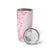 Fiji Masi With Hibiscus Tapa Tribal Tumbler Cup Pink Pastel